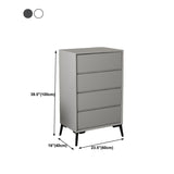 16" D Storage Chest Modern Style Bedroom Storage Chest Dresser in White and Grey Clearhalo 'Bedroom Furniture' 'Dressers & Chests' 'dressers_chests' 'furn' 'furn_dressers_chests' 'Furniture' 1200x1200_2a0db4e2-261b-4a69-9f78-1f2a31bcaf5a