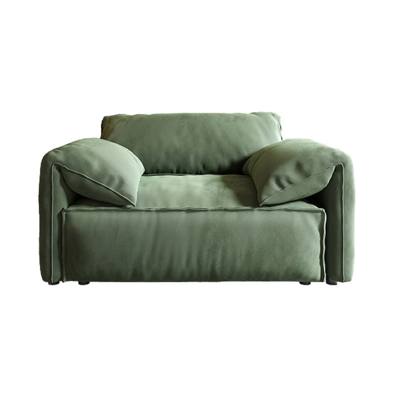 Down Fill Cushions Living Room Standard Green Contemporary Seating Clearhalo 'furn' 'furn_sofas' 'Furniture' 'furniture_sofas' 'kitchen' 'kitchen_sofas' 'Living Room Furniture' 'Sofa' 'sofas' 1200x1200_2a102198-e737-488c-966b-ac20cfddca5b