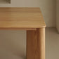 Tripod Base Dining Table Modern Natural Wood Top Dining Room Collection