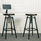 Coffee Shop Bar Stool Footrest Adjustable Height Counter Stool with Iron Legs Clearhalo 'Bar Furniture' 'Bar Stools' 'bar_stools' 'furn' 'furn_bar_stools' 'furniture_bar_stools' 'Kitchen & Dining Furniture' 'kitchen&dining_furn' 'kitchen' 'kitchen_furn' Furniture' 1200x1200_2a11be6b-d00e-4f42-b6a1-e78f84336b3e