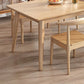 Contemporary Round Dining Table Solid Wood Dinner Table with 4 Legs Clearhalo 'Dining Tables & Seating' 'Dining Tables' 'dining_table' 'furn' 'furn_dining_table' 'Furniture' 'Kitchen & Dining Furniture' 1200x1200_2a120d0a-509c-4526-9371-fb24504a0a01