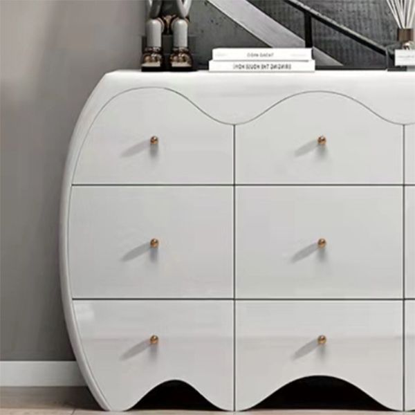 Cómoda clásica con 9 cajones, 15,6 pulgadas de ancho