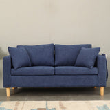 Scandinavian Tuxedo Arm Sofa Slipcovered Loveseat with Storage and Pillow Back Clearhalo 'Furniture' 'furniture_sofas' 'kitchen' 'kitchen_sofas' 'Living Room Furniture' 'Sofa' 'sofas' 1200x1200_2a17996f-fd99-4d8a-8027-6a8ee65b7b5f