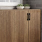 Square Accent Cabinet Modern & Contemporary Storage Cabinet with Water Resistant