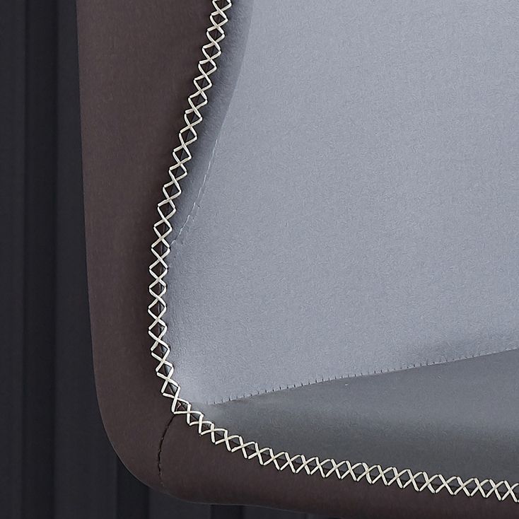 Contemporary Style Metal Chairs Wingback Side Kitchen Dining Room Chair Clearhalo ' kitchen&dining_furn' 'Dining Chairs' 'Dining Tables & Seating' 'dining_chair' 'furn' 'furn_dining_chair' 'Furniture' 'furniture_dining_chair' 'Kitchen & Dining Furniture' 'kitchen' 1200x1200_2a195a8b-cd83-4eab-90cd-92234fcb0058