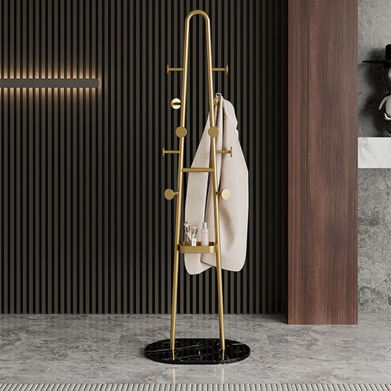 Zeitgenössischer Hall -Stand Keine belastenden Metallhaken enthalten freistehende Rackmetall