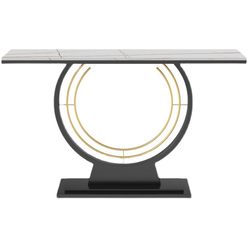 Tabella della console del rettangolo moderno antico tavolo della console finitura