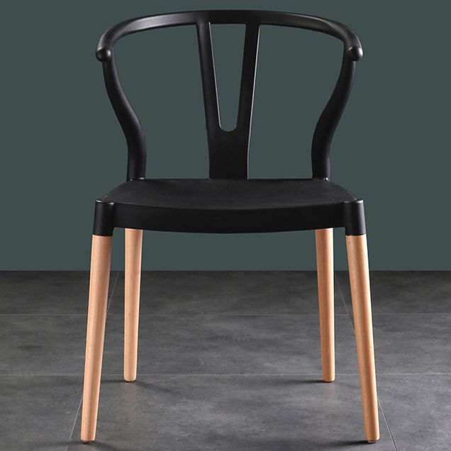 Minimalist Solid Wood Kitchen Dining Arm Chair Bone Fork Dining Arm Chair Clearhalo ' kitchen&dining_furn' 'Dining Chairs' 'Dining Tables & Seating' 'dining_chair' 'furn' 'furn_dining_chair' 'Furniture' 'furniture_dining_chair' 'Kitchen & Dining Furniture' 'kitchen' 1200x1200_2a2478a7-fc03-497c-be3e-5eab935bbd50