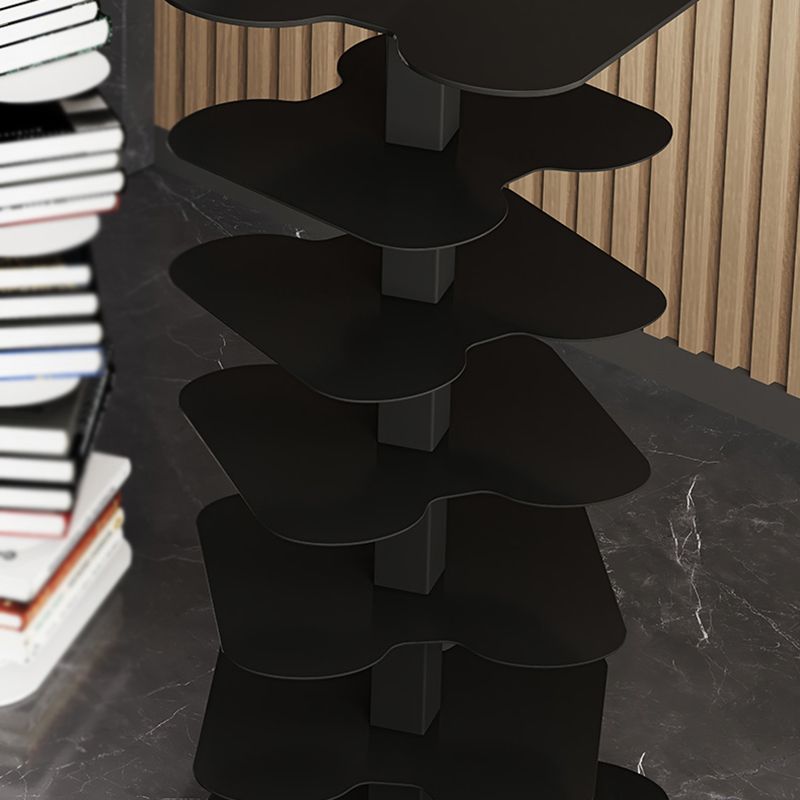 Metal Bookcase Minimalist Style Free Form Shelf for Study Room Clearhalo 'Bookcases' 'Furniture' 'furniture_bookcases' 'kitchen' 'kitchen_bookcases' 'Living Room Furniture' 'Office Furniture' 1200x1200_2a292bc1-10de-4d6a-a0ef-7e948e96c4eb