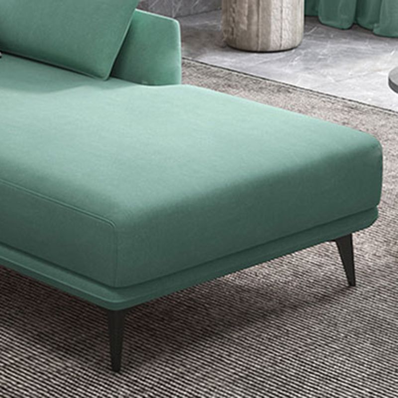 Modern Chaise Lounge Couch One Armed Chaise Lounge with Pillows Clearhalo 'Chairs & Seating' 'Chaise Lounge' 'chaise_lounge' 'furn' 'furn_chaise_lounge' 'Furniture' 'Living Room Furniture' 1200x1200_2a294255-8ce8-467c-9bd7-29f08beb5e81