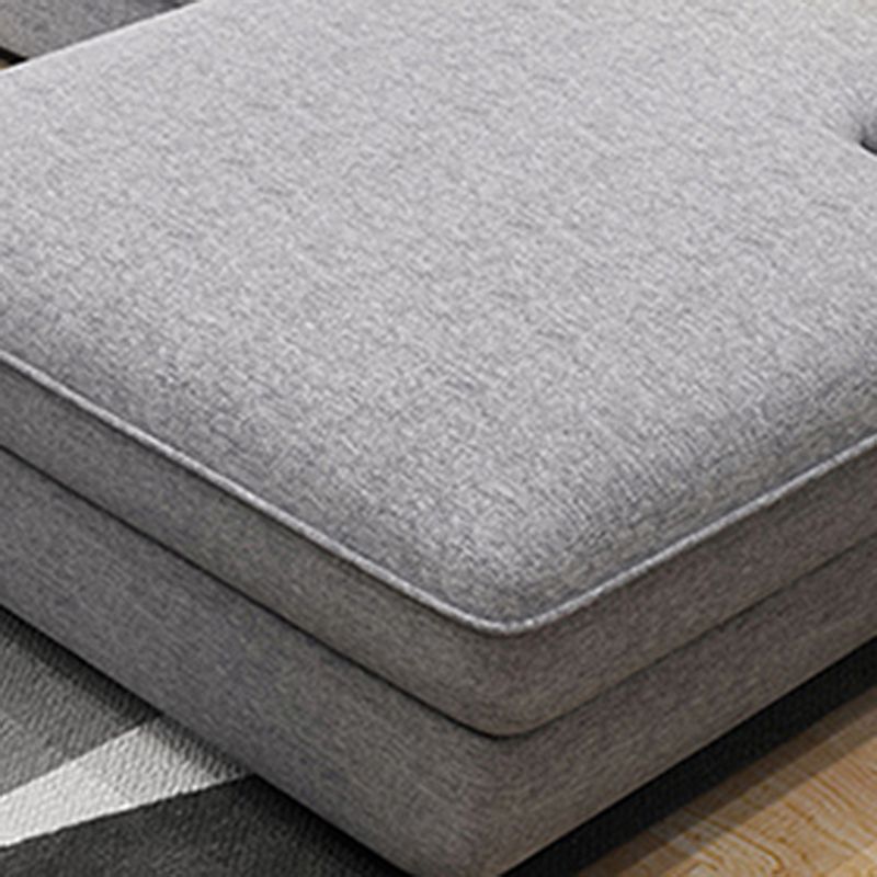 137.79 "L Modern Sectional Sectional Pillow Brazo Sectional para sala de estar