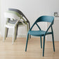 Scandinavian Plastic Stacked Side Chair Open Back Dining Side Chair for Home Use Clearhalo ' kitchen&dining_furn' 'Dining Chairs' 'Dining Tables & Seating' 'dining_chair' 'furn' 'furn_dining_chair' 'Furniture' 'furniture_dining_chair' 'Kitchen & Dining Furniture' 'kitchen' 1200x1200_2a339781-6a21-4fdc-9967-c261cbd6efbb