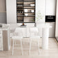 Modern Iron Bar Dining Table with Stone Top Indoor Bistro Table Fixed Table Clearhalo 'Bar Furniture' 'Bar Tables' 'bar_tables' 'furn' 'furn_bar_tables' 'Furniture' 'furniture_bar_tables' 'Kitchen & Dining Furniture' 1200x1200_2a3a43e8-5fe6-4764-831f-336795c0b305