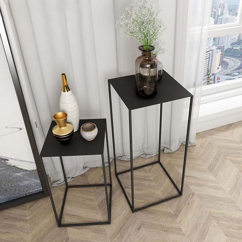 Carré de table de table de table de table de base de table d'appoint de style moderne médiéval