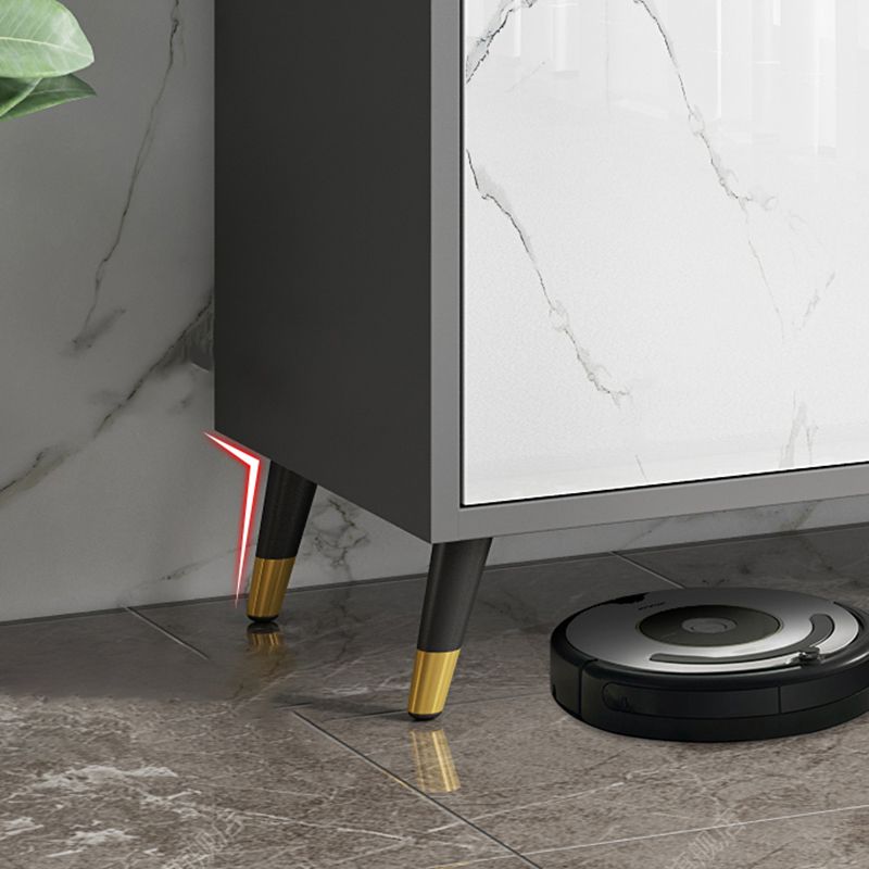 Server da pranzo in pietra di buffet contemporanei con cassetti per soggiorno