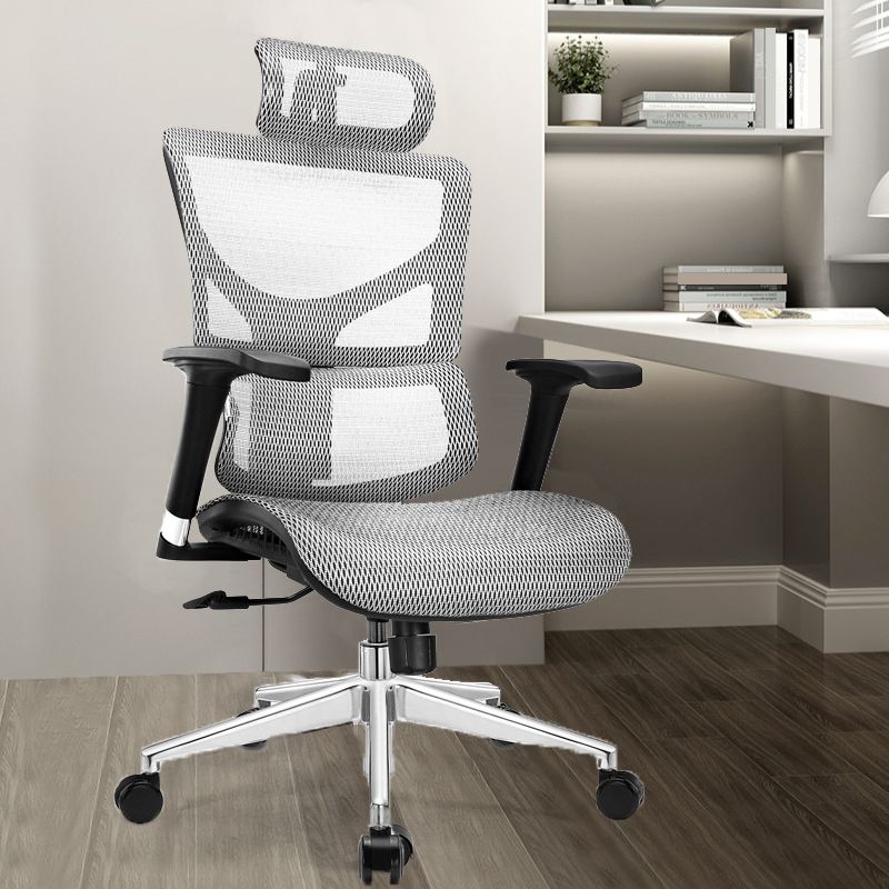 Silla moderna altura de asiento ajustable silla de oficina con ruedas