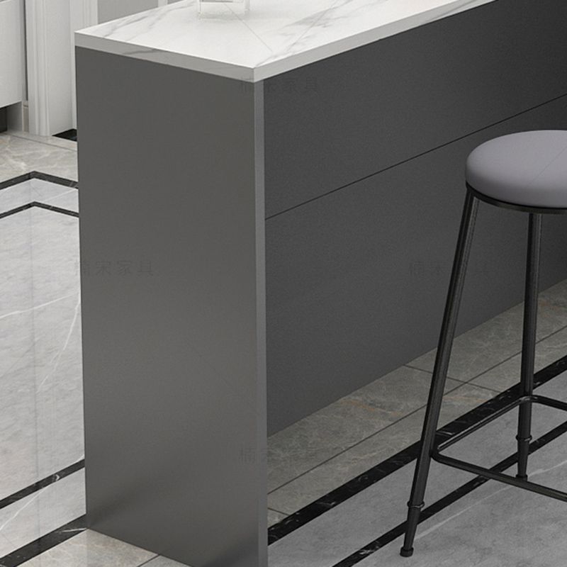 Modern Indoor Bar Stool Table White Marble Rectangle Counter Table Clearhalo 'Bar Furniture' 'Bar Tables' 'bar_tables' 'furn' 'furn_bar_tables' 'Furniture' 'Kitchen & Dining Furniture' 1200x1200_2a40c842-cf5e-4af0-bd73-f8b110897024
