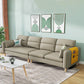 4-Seater Square Arm Sofa 92.1"/106.3" Wide Cushions Extra Long Slipcovered Sofa Clearhalo 'furn' 'furn_sofas' 'Furniture' 'furniture_sofas' 'kitchen' 'kitchen_sofas' 'Living Room Furniture' 'Sofa' 'sofas' 1200x1200_2a4116be-0657-4eda-8b78-b2158ad0605d
