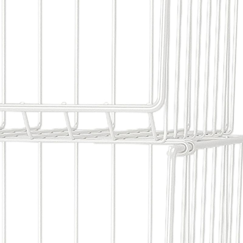 Contemporary Style Geometric Bookcase Metal Closed Back Bookcase Clearhalo 'Bookcases' 'furn' 'furn_bookcases' 'Furniture' 'furniture_bookcases' 'kitchen' 'kitchen_bookcases' 'Living Room Furniture' 'Office Furniture' 1200x1200_2a4590d8-0372-4894-88c3-2484d6e7c2fa