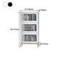 11.81"W Bookcase Glam Style Shelf Bookcase for Home and Office with Door Clearhalo 'Bookcases' 'furn' 'furn_bookcases' 'Furniture' 'furniture_bookcases' 'kitchen' 'kitchen_bookcases' 'Living Room Furniture' 'Office Furniture' 1200x1200_2a481501-12a7-4e44-a734-17b7118f62bb