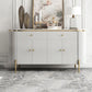 Glam Style Sideboard Buffet Faux Marble Cabinets Buffet Sideboard Clearhalo 'buffet_sideboard' 'Buffets & Sideboards' 'furn' 'furn_buffet_sideboard' 'Furniture' 'Kitchen & Dining Furniture' 1200x1200_2a485da2-a2c1-4423-b94f-9fd852c2f104