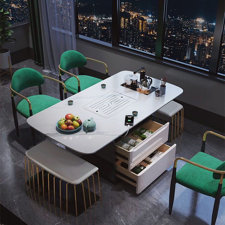 Industrial Dining Room Arm Chairs Open Back Kitchen Side Chair with Upholstered Clearhalo 'Dining Chairs' 'Dining Tables & Seating' 'dining_chair' 'furn' 'furn_dining_chair' 'Furniture' 'Kitchen & Dining Furniture' 1200x1200_2a4adaf5-bd01-4c30-973a-fcf3ffabe03b