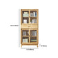 Modern Pine Dining Hutch Standard Natural Hutch Cabinet for Dining Room Clearhalo 'Display & China Cabinets' 'display_china_cabinets' 'furn' 'furn_display_china_cabinets' 'Furniture' 'Kitchen & Dining Furniture' 1200x1200_2a4f9f53-7237-4222-81bc-6baa34c82fda