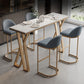 1/3/5 Pieces Pub Dining Set Faux Marble Bar Stool and Table Set Clearhalo 'Bar Furniture' 'furn' 'furn_home_bar_bar_sets' 'Furniture' 'Home Bars & Bar Sets' 'home_bar_bar_sets' 'Kitchen & Dining Furniture' 1200x1200_2a520d9d-d20a-4fd1-b60d-241a46884952