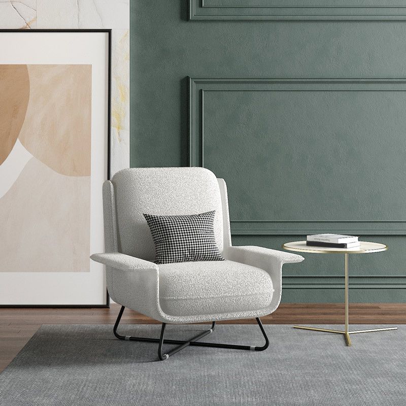 Contemporary Cross Accent Armchair Arms Included Office Accent Chair Clearhalo 'Accent Chairs' 'accent_chairs' 'Chairs & Seating' 'furn' 'furn_accent_chairs' 'Furniture' 'Living Room Furniture' 1200x1200_2a54de16-efab-4fd1-8beb-a7b5ac61d9a9