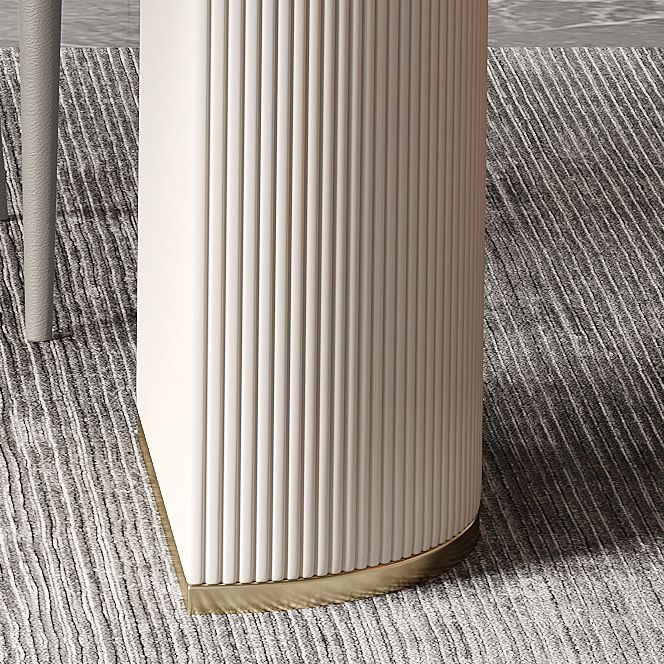 Metal Traditional Luxury Oval Dining Table Sintered Stone Table for Dining Room Clearhalo ' dining_table' 'Dining Tables & Seating' 'Dining Tables' 'furn' 'furn_dining_table' 'Furniture' 'furniture_dining_table' 'Kitchen & Dining Furniture' 'kitchen&dining_furn' 'kitchen' 'kitchen_dining_table' 1200x1200_2a55c139-1e8b-4915-9cc7-9a6c04190258