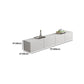 12 / 16 - Inch TV Console Faux Wood TV Console Stand With Cabinets / Drawers in White Clearhalo 'furn' 'furn_tv_stands_entertainment_centers' 'Furniture' 'Living Room Furniture' 'TV Stands & Entertainment Centers' 'TV Stands & Media Storage Furniture' 'tv_stands_entertainment_centers' 1200x1200_2a5869d6-edb3-48fb-9d88-d2dcd241579d