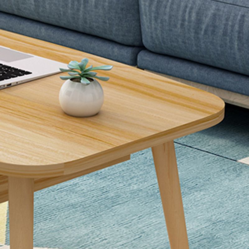 MODERNE 16,5 "de haut 4 jambes Rectangular Table Table Tableau basse