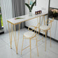 Glam Style Faux Marble Bar Counter Table Rectangle Bar Counter Table Clearhalo 'Bar Furniture' 'Bar Tables' 'bar_tables' 'furn' 'furn_bar_tables' 'Furniture' 'Kitchen & Dining Furniture' 1200x1200_2a5b004f-283b-429c-882b-da57e7107d9b