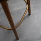 Industrial Solid Wood Bar Stools Living Room Upholstered Stool