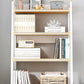 Modern Style Bookshelf Metal Frame and Wood Shelf Bookcase for Office