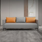Leather Grey Sofa Stationary Square Arm Seating for Living Room Clearhalo 'furn' 'furn_sofas' 'Furniture' 'Living Room Furniture' 'Sofa' 'sofas' 1200x1200_2a5d0ed5-e2c9-4268-a670-b8a887d6f231