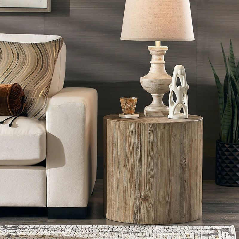 Table de l'extrémité de souche d'arbre