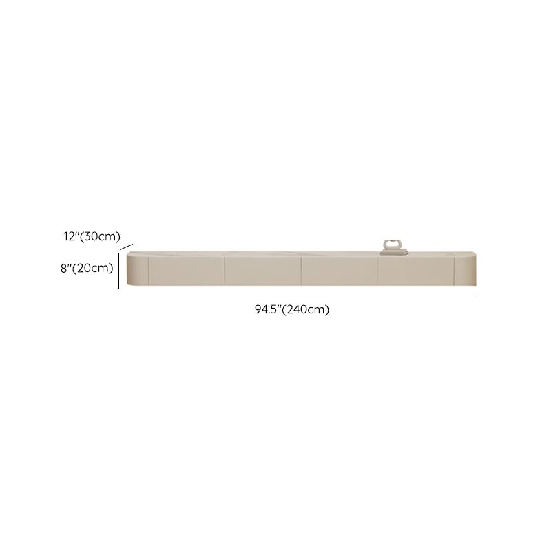 Contemporary White TV Console Wall Mounted Wood Media Console Clearhalo 'furn' 'furn_tv_stands_entertainment_centers' 'Furniture' 'Living Room Furniture' 'TV Stands & Entertainment Centers' 'TV Stands & Media Storage Furniture' 'tv_stands_entertainment_centers' 1200x1200_2a5ee7ac-bba6-4956-99f1-f5bd7f9967fd