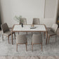 Modern Sintered Stone Top Dining Set Rectangle 1/2/3/5/7 Pieces Dining Room Table Set Clearhalo 'Dining Room Sets' 'Dining Tables & Seating' 'dining_room_set' 'furn' 'furn_dining_room_set' 'Furniture' 'furniture_dining_room_set' 'Kitchen & Dining Furniture' 1200x1200_2a5fb250-b94f-47d3-b3f8-5073f5d99b91