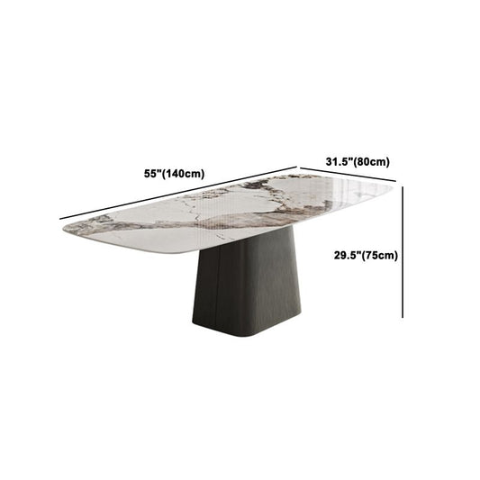 Juego de mesa rectángulo de estilo contemporáneo 1/4/5/7 Piezas de comedor para cocina