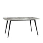 Modern 1/2/5/7 Pieces Dining Table Set with Sintered Stone Top Gery Rectangle Dinette Set Clearhalo 'Dining Room Sets' 'Dining Tables & Seating' 'dining_room_set' 'furn' 'furn_dining_room_set' 'Furniture' 'furniture_dining_room_set' 'Kitchen & Dining Furniture' 'kitchen&dining_furn' 'kitchen' 1200x1200_2a62893d-2207-433c-a75f-106cccee09a6