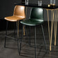Contemporary Style Low Back Upholstered Bar Stool with Metal Legs Clearhalo 'Bar Furniture' 'Bar Stools' 'bar_stools' 'furn' 'furn_bar_stools' 'Furniture' 'Kitchen & Dining Furniture' 1200x1200_2a6654f9-e03f-458a-ab2d-f0a38e8dc7c1
