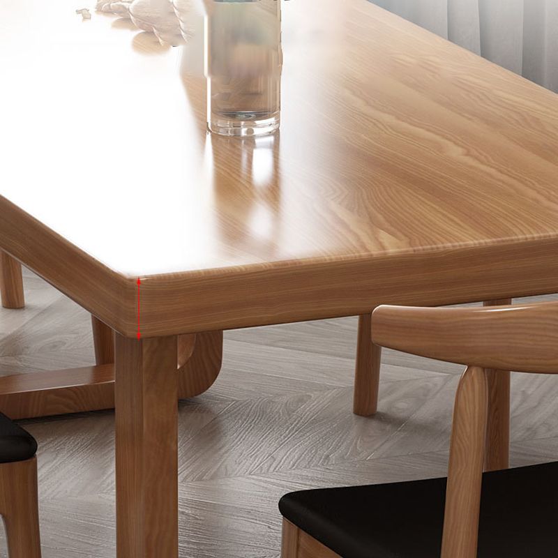 Simplicité Table à manger rectangle