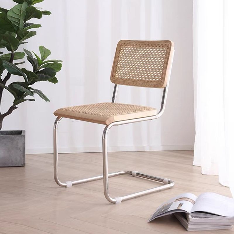 Contemporary Side Chair Open Back Dining Room Chair for Kitchen Clearhalo 'Dining Chairs' 'Dining Tables & Seating' 'dining_chair' 'furn' 'furn_dining_chair' 'Furniture' 'Kitchen & Dining Furniture' 1200x1200_2a6831ce-f8fa-40a2-bdce-3a3d1a6c29ba