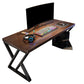 Scrivania per computer contemporanea scrivania in legno con le gambe