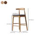 Faux Leather Dining Stools Industrial Bar Stool with Wood Base Clearhalo 'Bar Furniture' 'Bar Stools' 'bar_stools' 'furn' 'furn_bar_stools' 'Furniture' 'Kitchen & Dining Furniture' 1200x1200_2a75e6b4-0198-4be3-8db5-f77df9b23074