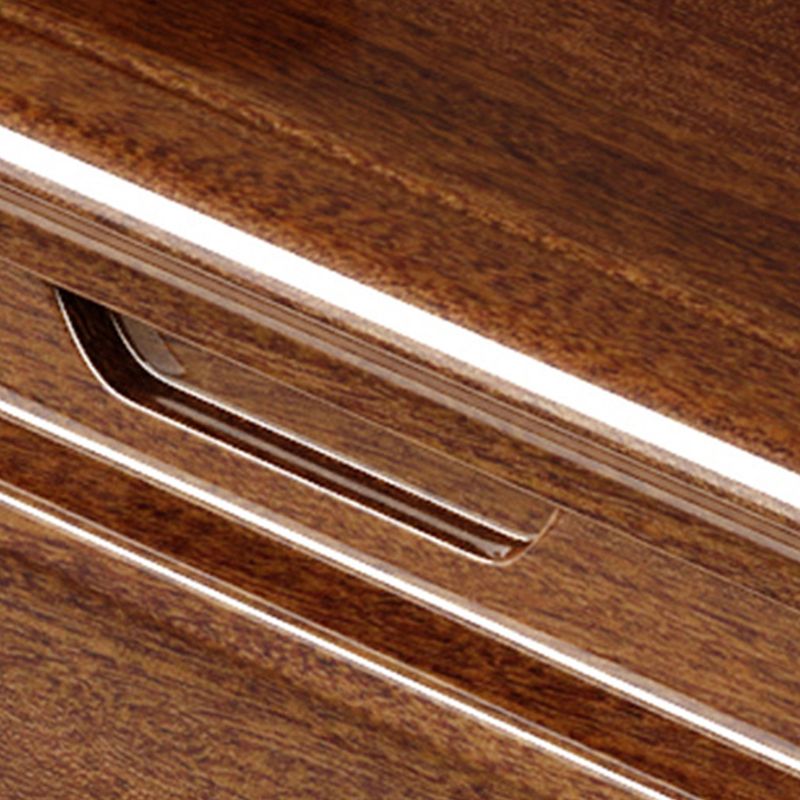 Contemporary Walnut Wood Storage Chest Bedroom Chest with Drawers Clearhalo 'Bedroom Furniture' 'Dressers & Chests' 'dressers_chests' 'furn' 'furn_dressers_chests' 'Furniture' 1200x1200_2a7871e2-d8ca-4354-b2a2-d3a6833aa5e0