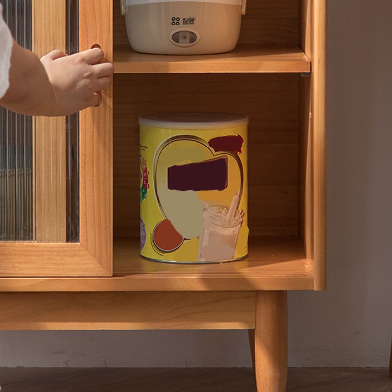 Scheda laterale in legno con porta della porta moderna minimalista moderna