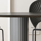 Oval Two-Color Dining Table Simplicity Double Pedestal Table for Dining Room Clearhalo ' dining_table' 'Dining Tables & Seating' 'Dining Tables' 'furn' 'furn_dining_table' 'Furniture' 'furniture_dining_table' 'Kitchen & Dining Furniture' 'kitchen&dining_furn' 'kitchen' 'kitchen_dining_table' 1200x1200_2a7976e0-e181-480e-8516-2eb811c38721