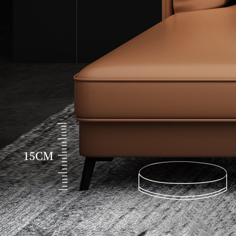 MODERNE 33.46 "H BRORN FAURUME PLICRIEUX COLON TOP SOFA ET CHAISE